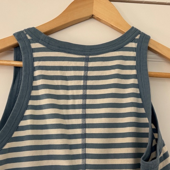 Everlane the tank in essential cotton spring lake and canvas stripe Medium - Picture 12 of 14